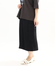 OLHFA09129 eur3(エウルキューブ) 【大きいサイズ】カーゴスカート ブラック(94)