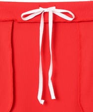 OLHGD10089 eur3(エウルキューブ) 【大きいサイズ】リブカットタイトスカート レッド
