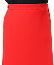 OLHGD10089 eur3(エウルキューブ) 【大きいサイズ】リブカットタイトスカート レッド