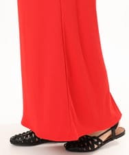 OLHGD10089 eur3(エウルキューブ) 【大きいサイズ】リブカットタイトスカート レッド