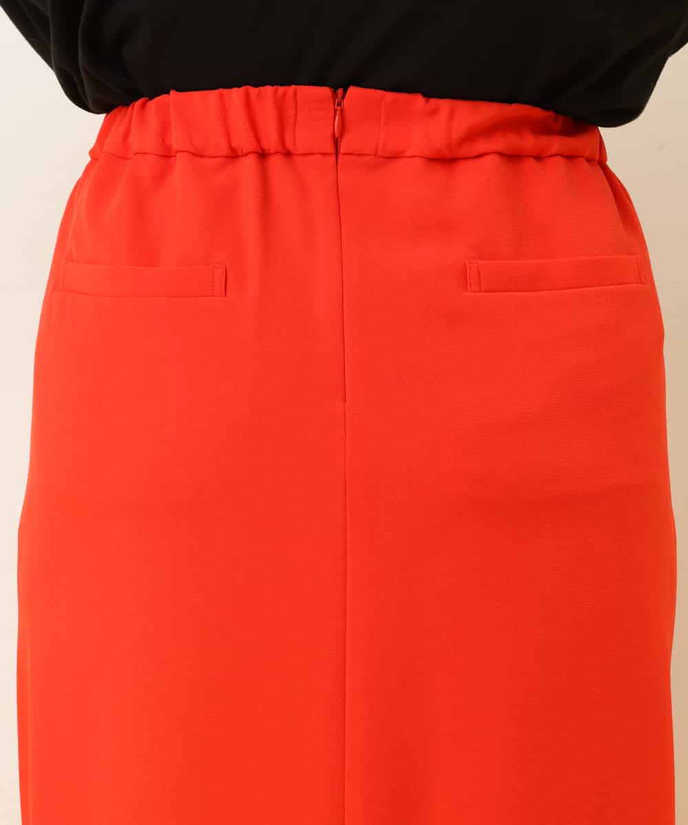 OLHGP12090 eur3(エウルキューブ) 【大きいサイズ/a.v.v×eur3】ラップ風スカート レッド(05)