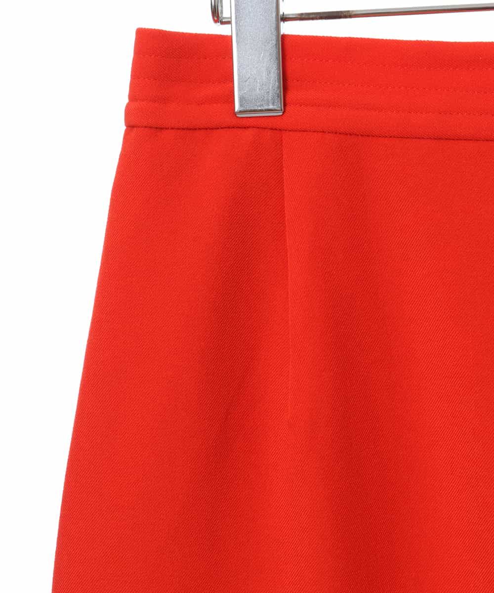 OLHGP12090 eur3(エウルキューブ) 【大きいサイズ/a.v.v×eur3】ラップ風スカート レッド(05)