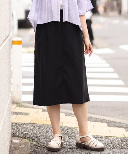 OLHGS14090 eur3 【大きいサイズ/接触冷感】さらさらストレッチタイトスカート