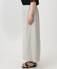OLHHA11089 eur3(エウルキューブ) 【新色追加】【大きいサイズ】リブカットタイトスカート グレージュ(89)