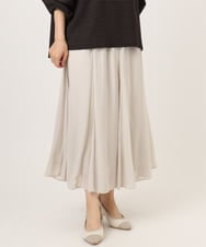 OLHHD07089 eur3(エウルキューブ) 【大きいサイズ/a.v.v×eur3】シア―フレアスカート アイボリー