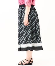OLHHV15129 eur3(エウルキューブ) 【大きいサイズ】パネルスカート ブラック(94)