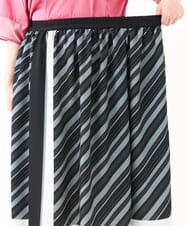 OLHHV15129 eur3(エウルキューブ) 【大きいサイズ】パネルスカート ブラック(94)