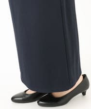 OLHIA14109 eur3(エウルキューブ) 【大きいサイズ】カットジョーゼットナロースカート ネイビー(57)