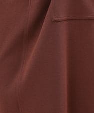 OLHIS18090 eur3(エウルキューブ) 【大きいサイズ】カットジョーゼットタイトスカート ダークブラウン(87)