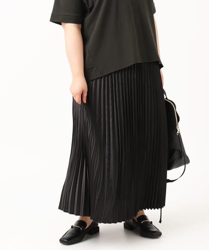 OLHIV01129 eur3 【大きいサイズ】プリーツスカート