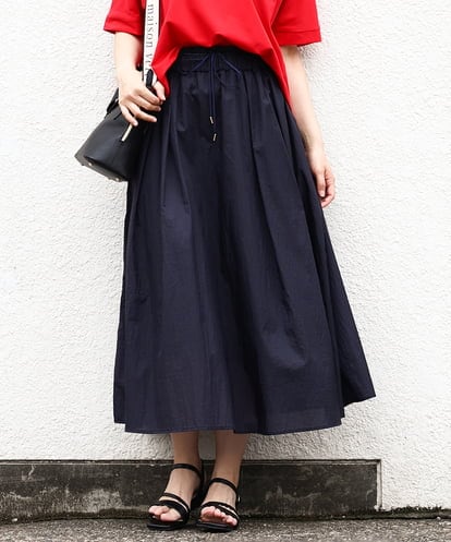 OLHIV17129 eur3 【大きいサイズ】シアーオーガンジースカート