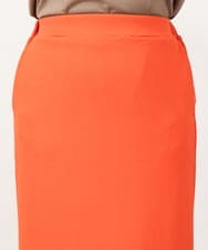 OLHJV08089 eur3(エウルキューブ) 【大きいサイズ】リブカットタイトスカート オレンジ(15)