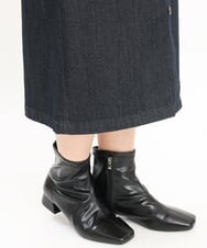OLHKS05119 eur3(エウルキューブ) 【大きいサイズ】フロントボタンタイトスカート ネイビー(57)