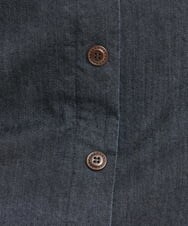 OLHKS05119 eur3(エウルキューブ) 【大きいサイズ】フロントボタンタイトスカート ネイビー(57)