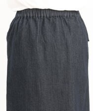OLHKS05119 eur3(エウルキューブ) 【大きいサイズ】フロントボタンタイトスカート ネイビー(57)