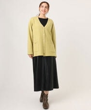 OLHLA05119 eur3(エウルキューブ) 【WEB先行販売】【大きいサイズ】フェイクレザースカート ブラック(94)