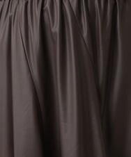 OLHLS08129 eur3(エウルキューブ) 【大きいサイズ】フェイクレザーフレアスカート ダークブラウン(87)
