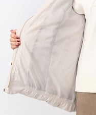 OLJAA02269 eur3(エウルキューブ) 【大きいサイズ】フーディーダウンジャケット グレージュ(89)