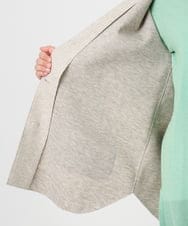 OLJBD90159 eur3(エウルキューブ) 【大きいサイズ】ウールライクノーカラージャケット ベージュ(82)