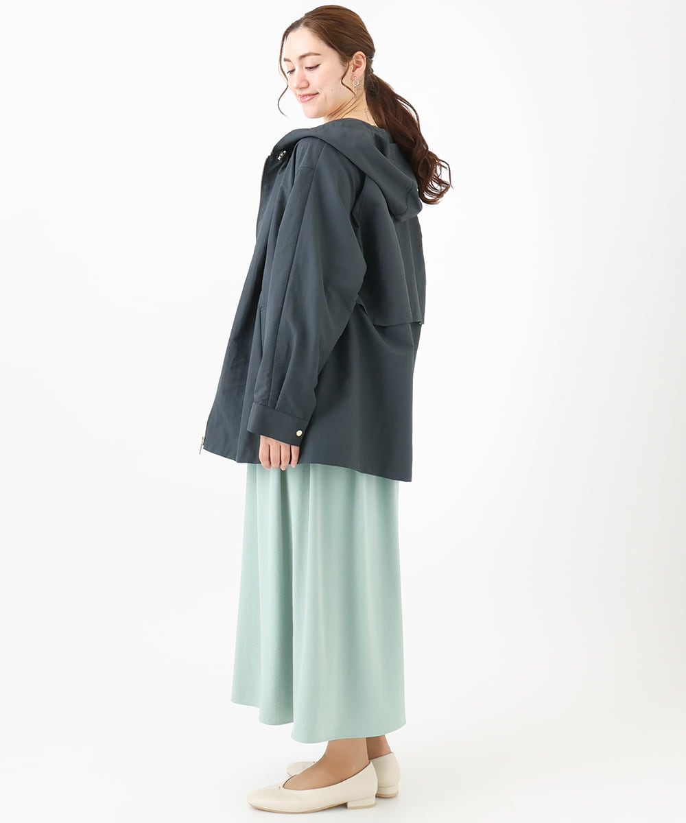 OLJDA04169 eur3(エウルキューブ) 【大きいサイズ】マウンテンパーカー ダークグレー(93)