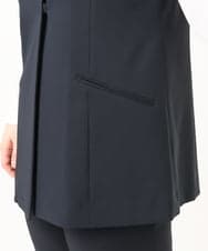 OLJDD02159 eur3(エウルキューブ) 【大きいサイズ】WクロスVネックジレ ネイビー(57)