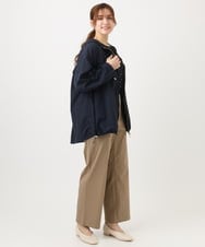 OLJDD03169 eur3(エウルキューブ) 【大きいサイズ/撥水/花粉ガード】マウンテンパーカー ネイビー