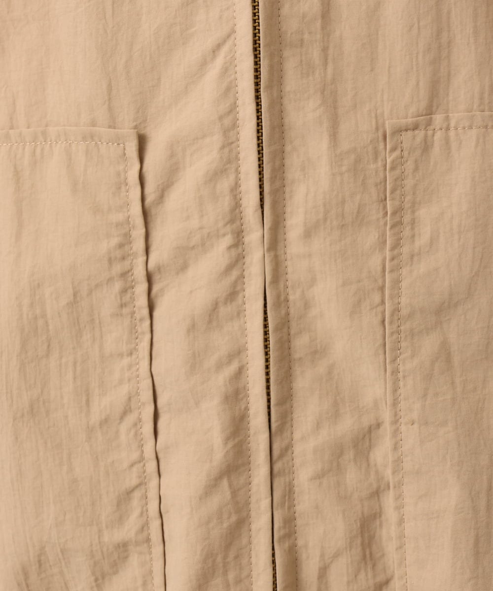 OLJDD03169 eur3(エウルキューブ) 【WEB先行販売】【大きいサイズ/撥水/花粉ガード】マウンテンパーカー ベージュ