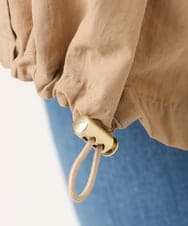 OLJDD03169 eur3(エウルキューブ) 【WEB先行販売】【大きいサイズ/撥水/花粉ガード】マウンテンパーカー ベージュ