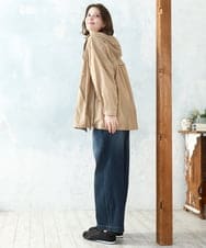 OLJDD03169 eur3(エウルキューブ) 【WEB先行販売】【大きいサイズ/撥水/花粉ガード】マウンテンパーカー ベージュ