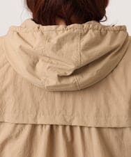 OLJDD03169 eur3(エウルキューブ) 【WEB先行販売】【大きいサイズ/撥水/花粉ガード】マウンテンパーカー ベージュ