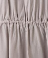 OLJDD06179 eur3(エウルキューブ) 【WEB先行販売】【大きいサイズ】シア―ギャザーブルゾン グレージュ(89)