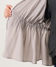 OLJDD06179 eur3(エウルキューブ) 【WEB先行販売】【大きいサイズ】シア―ギャザーブルゾン グレージュ(89)