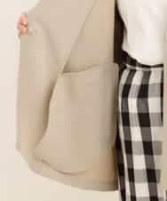 OLJDP02140 eur3(エウルキューブ) 【大きいサイズ】ショートトレンチコート ベージュ(82)