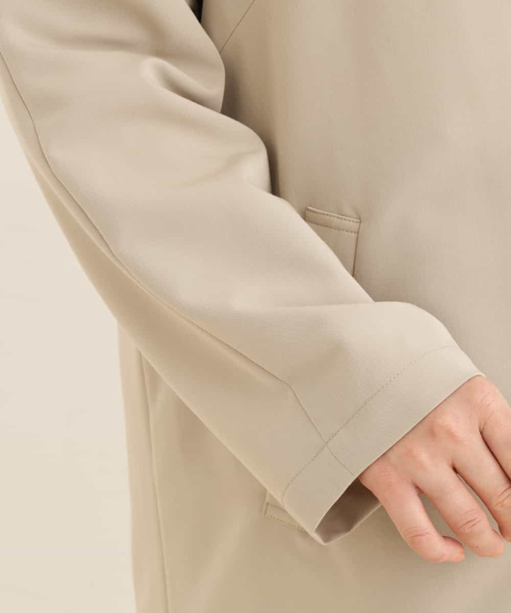 OLJDP02140 eur3(エウルキューブ) 【大きいサイズ】ショートトレンチコート ベージュ(82)