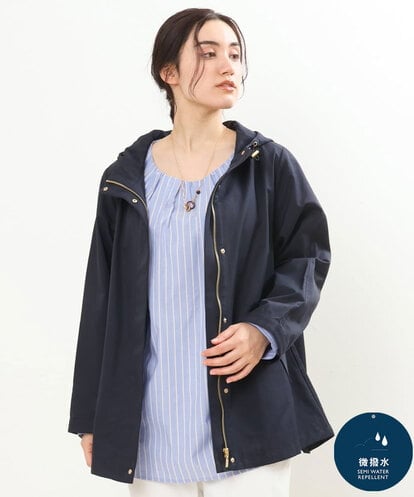 eur3(エウルキューブ) 【大きいサイズ/微撥水】マウンテンパーカー ネイビー/紺 13