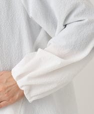 OLJED08169 eur3(エウルキューブ) 【大きいサイズ】ポコポコブルゾン ホワイト