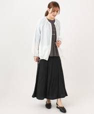 OLJED08169 eur3(エウルキューブ) 【大きいサイズ】ポコポコブルゾン ホワイト