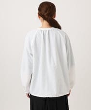 OLJED08169 eur3(エウルキューブ) 【大きいサイズ】ポコポコブルゾン ホワイト