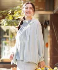 OLJEP03130 eur3(エウルキューブ) 【大きいサイズ】シルキータッチブルゾン ライトグリーン(30)