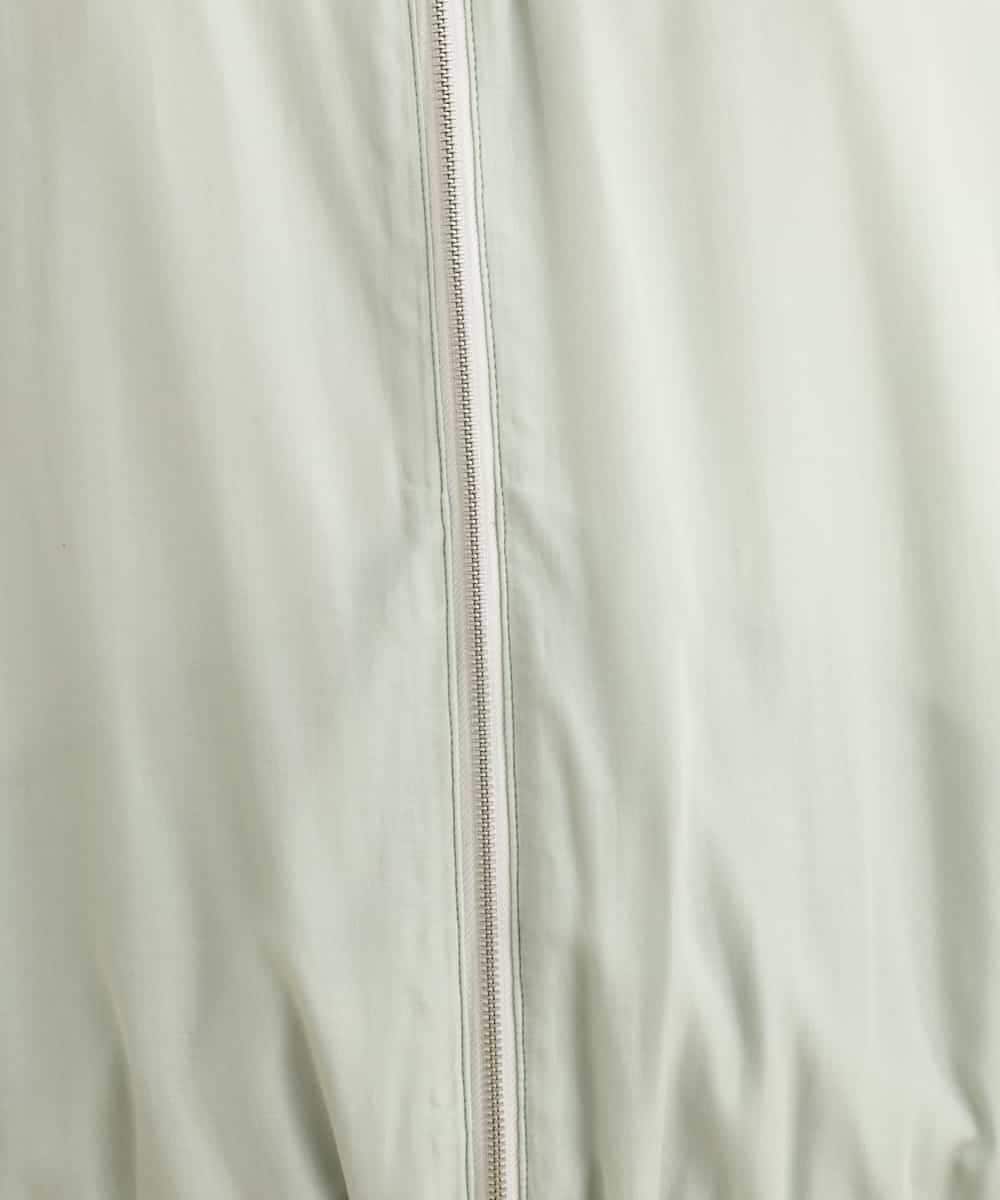 OLJEP03130 eur3(エウルキューブ) 【大きいサイズ】シルキータッチブルゾン ライトグリーン(30)