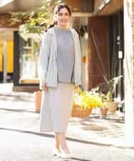 OLJEP03130 eur3(エウルキューブ) 【大きいサイズ】シルキータッチブルゾン ライトグリーン(30)