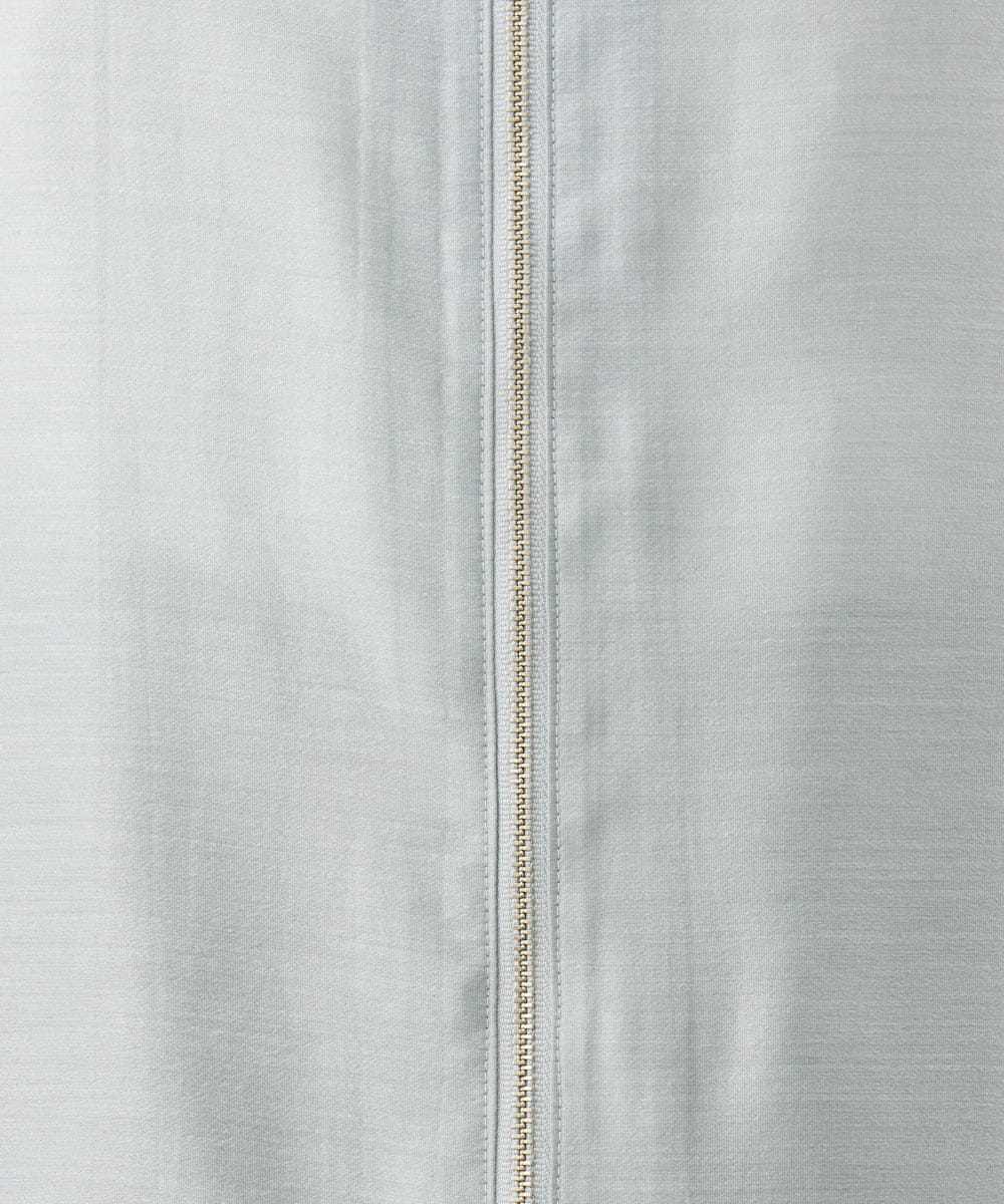 OLJFD10159 eur3(エウルキューブ) 【大きいサイズ】フーディ―ギャザーブルゾン ライトグレー