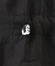 OLJFD11099 eur3(エウルキューブ) 【WEB先行販売】【大きいサイズ】フーディ―ジレ ブラック