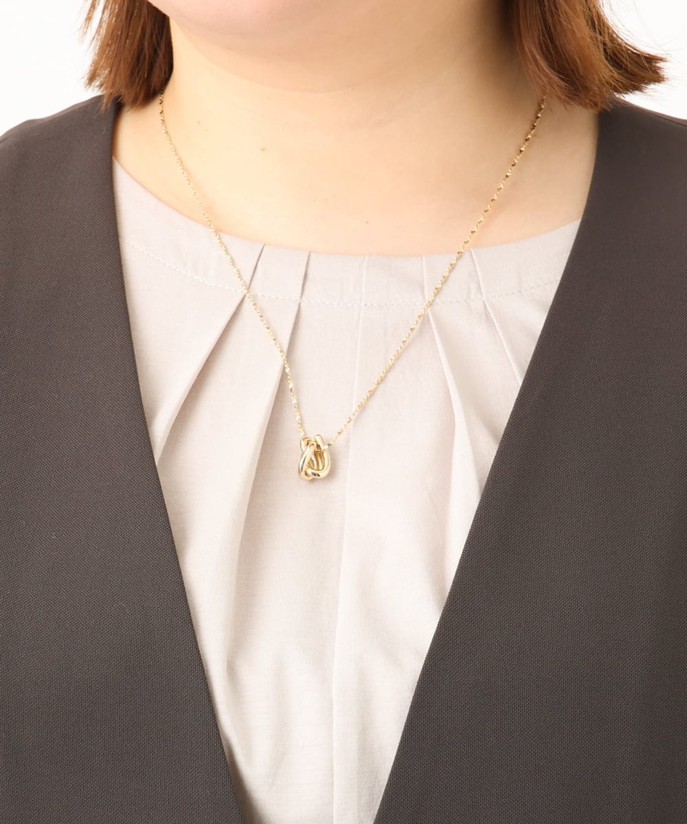 OLJGA09149 eur3(エウルキューブ) 【大きいサイズ/接触冷感】カノコVネックジレ ダークグレー(93)