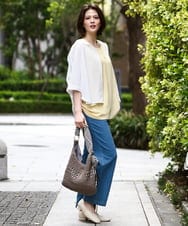 OLJGD12119 eur3(エウルキューブ) 【大きいサイズ】メッシュフーディ―ジャケット ホワイト