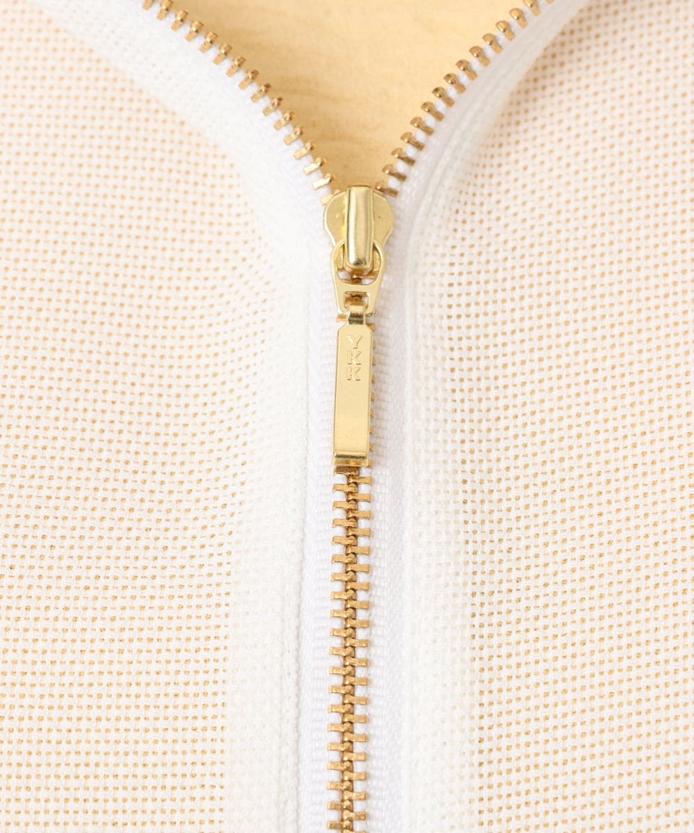 OLJGD12119 eur3(エウルキューブ) 【大きいサイズ】メッシュフーディ―ジャケット ホワイト