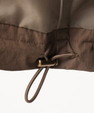 OLJKA01189 eur3(エウルキューブ) 【WEB先行販売】【大きいサイズ】バイカラーフーディーブルゾン ベージュ(82)