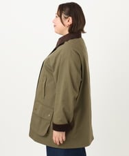 OLJKA05199 その他 【予約】【大きいサイズ】ステンカラーワークジャケット カーキ(36)