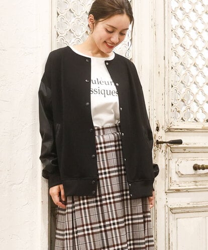 OLJKA06179 eur3 【WEB先行販売】【大きいサイズ】バーシティジャケット