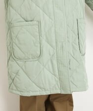 OLJKP03160 eur3(エウルキューブ) 【大きいサイズ】ライトダウンロングコート ライトグリーン(30)